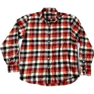 UNTUCKit Plaid Gingham Flannel Button Down Shirt